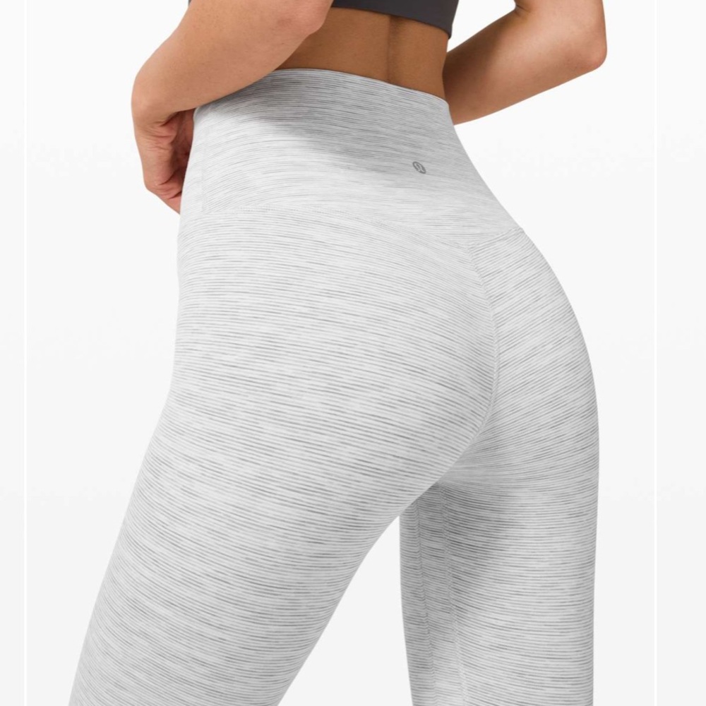 Lululemon Align We are from space nimbus battleship Pant 25" gray